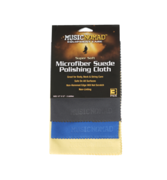 Super Soft Microfiber Suede Polishing Cloth - 3 Pack